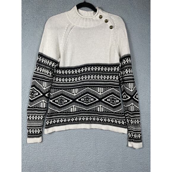 Christopher & Banks Women's Mock Neck Sweater Size M - Picture 1 of 8
